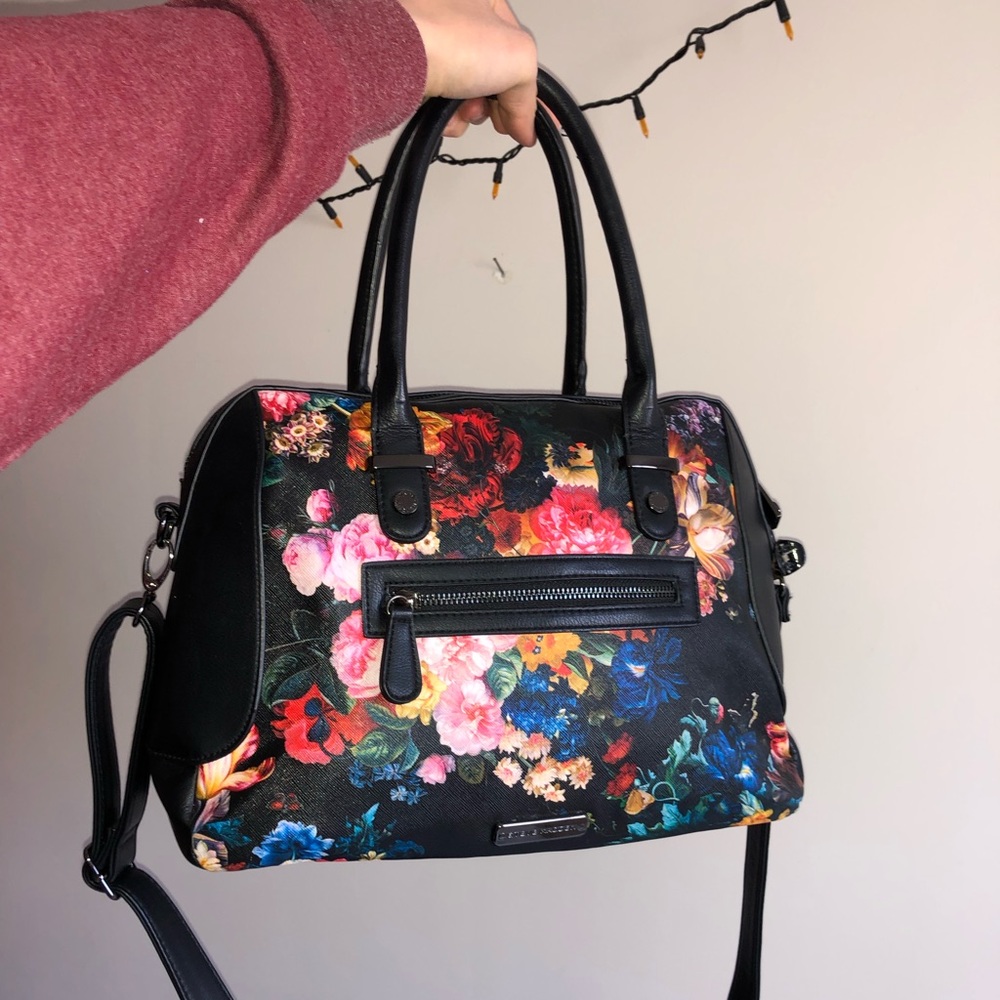 Steve Madden Large Floral Handbag